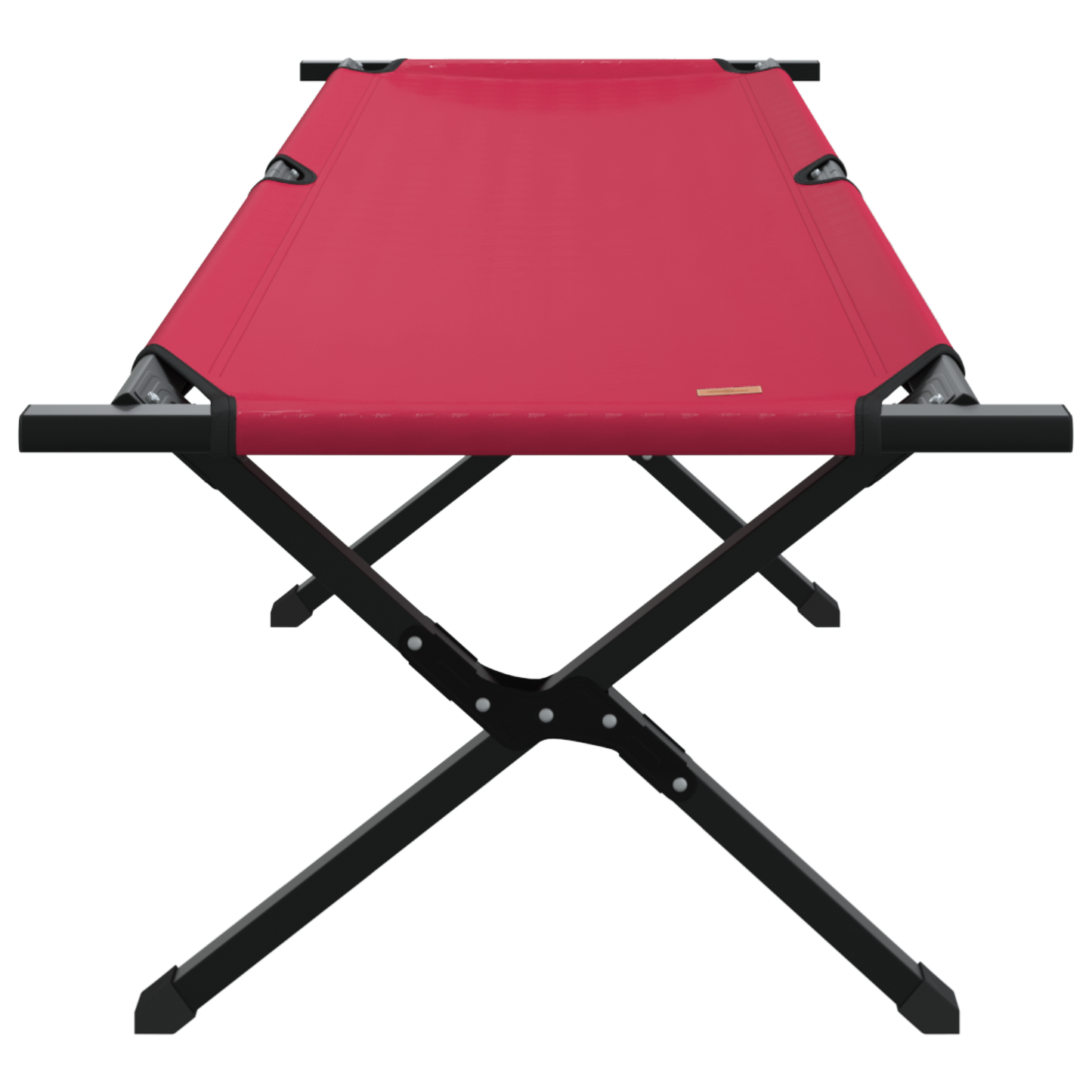 Sammenleggbar camping seng 2 pcs Rød 193 x 69 x 45 cm