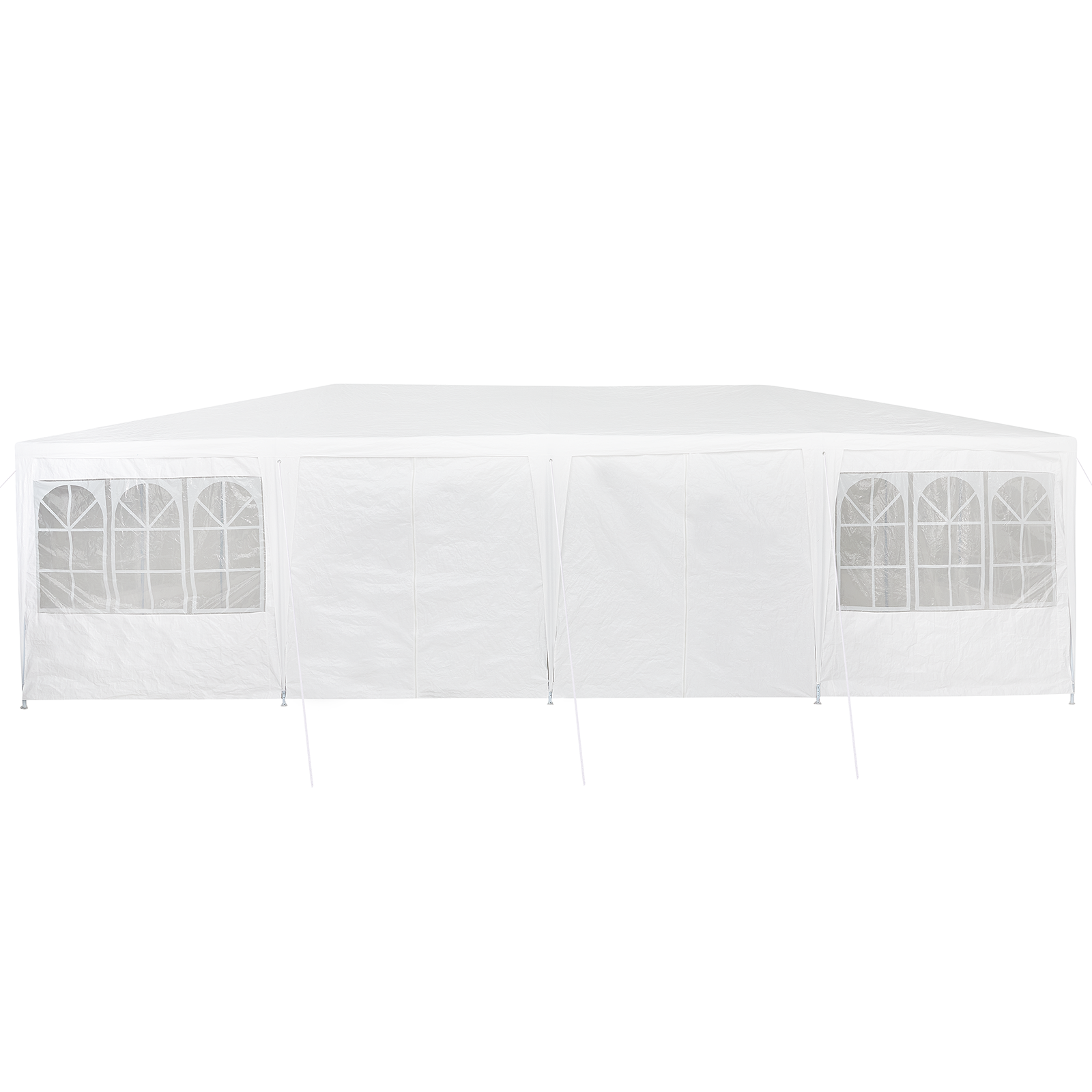 Partytelt Hvit 800 x 400 x 266 cm Polyester og stål