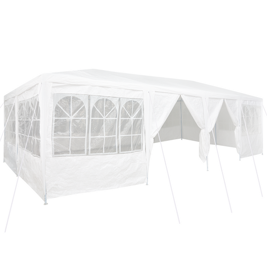 Partytelt Hvit 800 x 400 x 266 cm Polyethylen