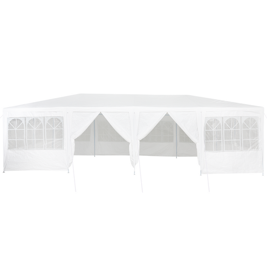 Partytelt Hvit 800 x 400 x 266 cm Polyethylen