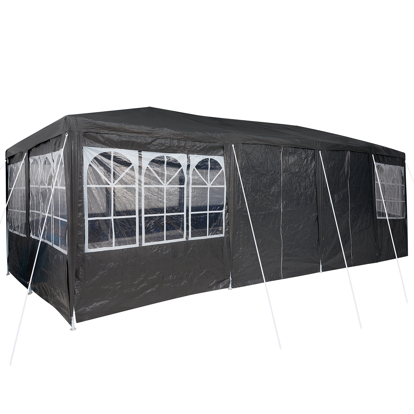 Partytelt Antrasitt 800 x 400 x 266 cm Polyethylen