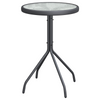 Hage Bistro Sett 3 pcs Grå Stål