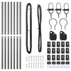 Gjerdepunkter Manual 7 pcs Grå Ø32mm 170 cm Galvanisert stål