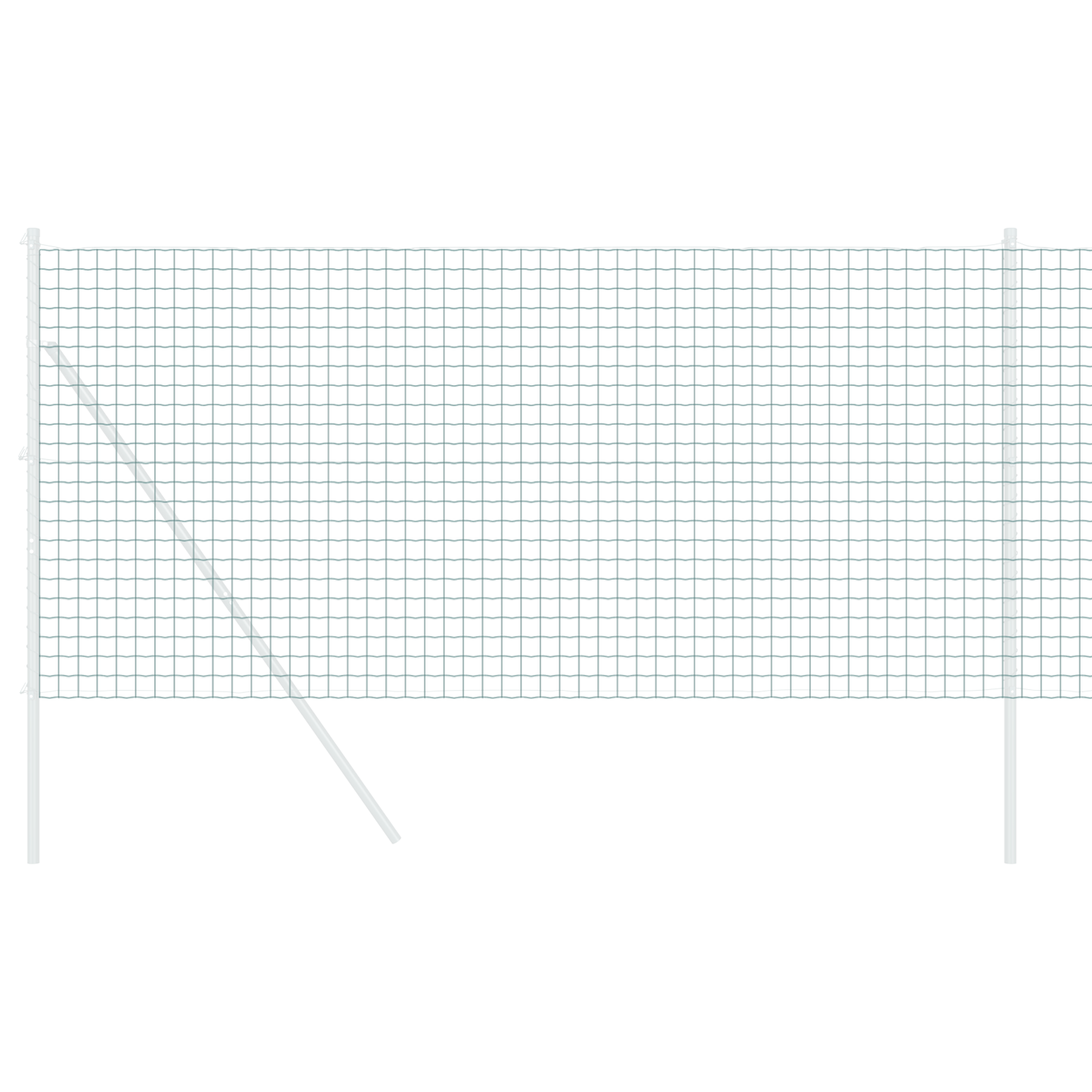 Euro gjerde grønn 1,2 x 25 m PVC-belagt jern