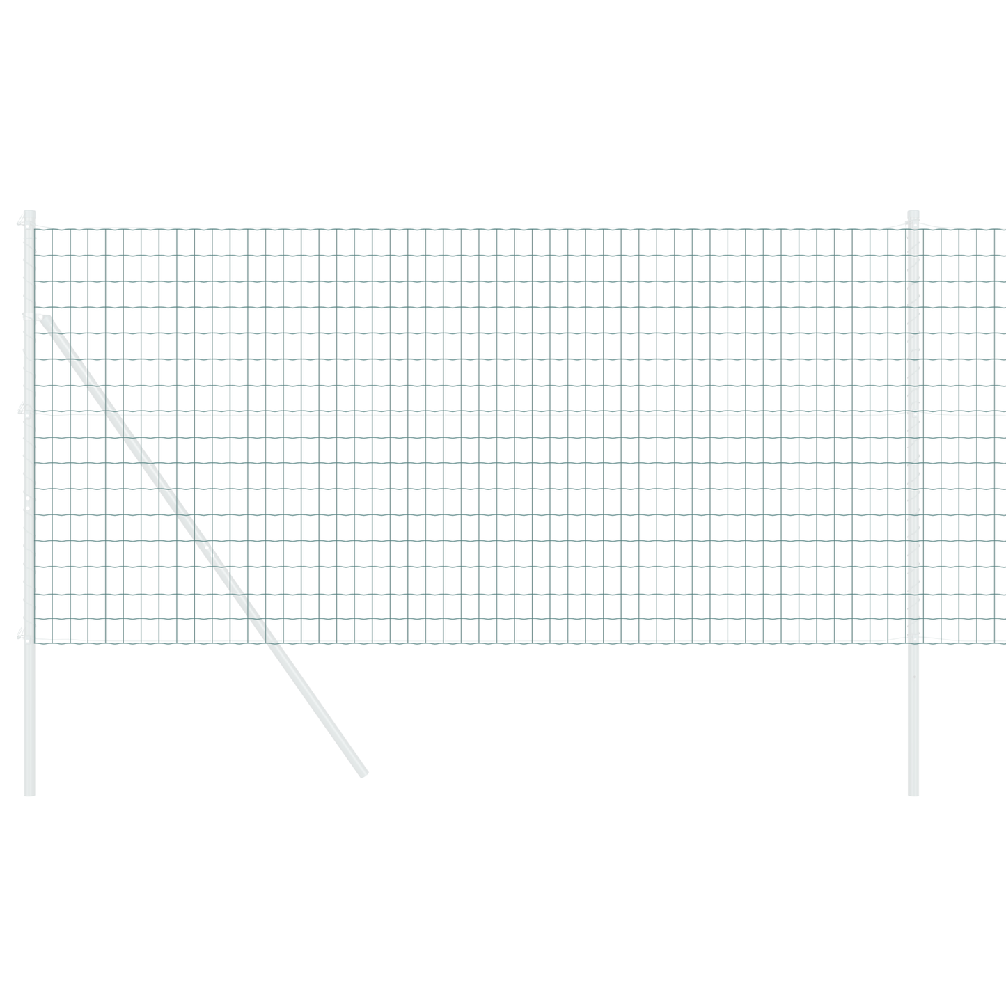 Euro gjerde grønn 1,2 x 25 m PVC-belagt jern