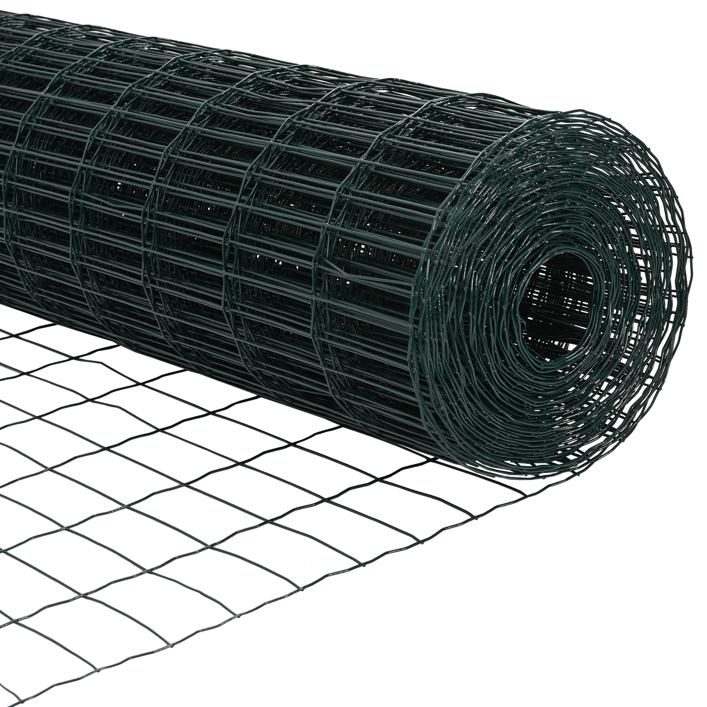 Euro gjerde grønn 1 x 25 m PVC-belagt jern