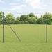 Euro gjerde Svart 1,6 x 10 m PVC-belagt jern