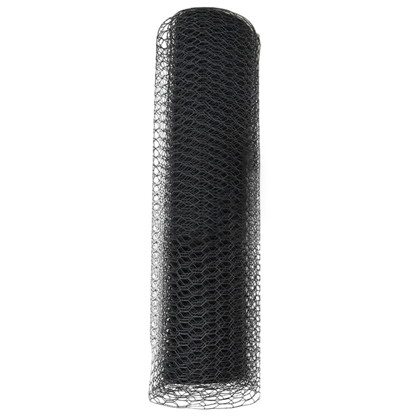 Sekskantet gjerde Grå 0,5 x 10 m PVC