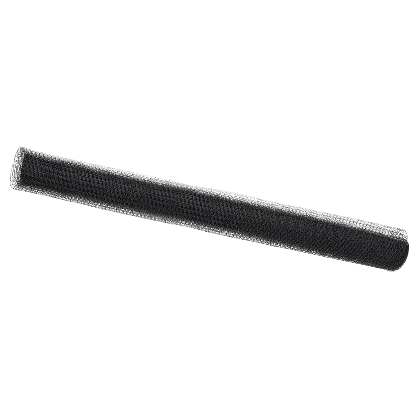 Sekskantet gjerde Grå 1,6 x 25 m PVC