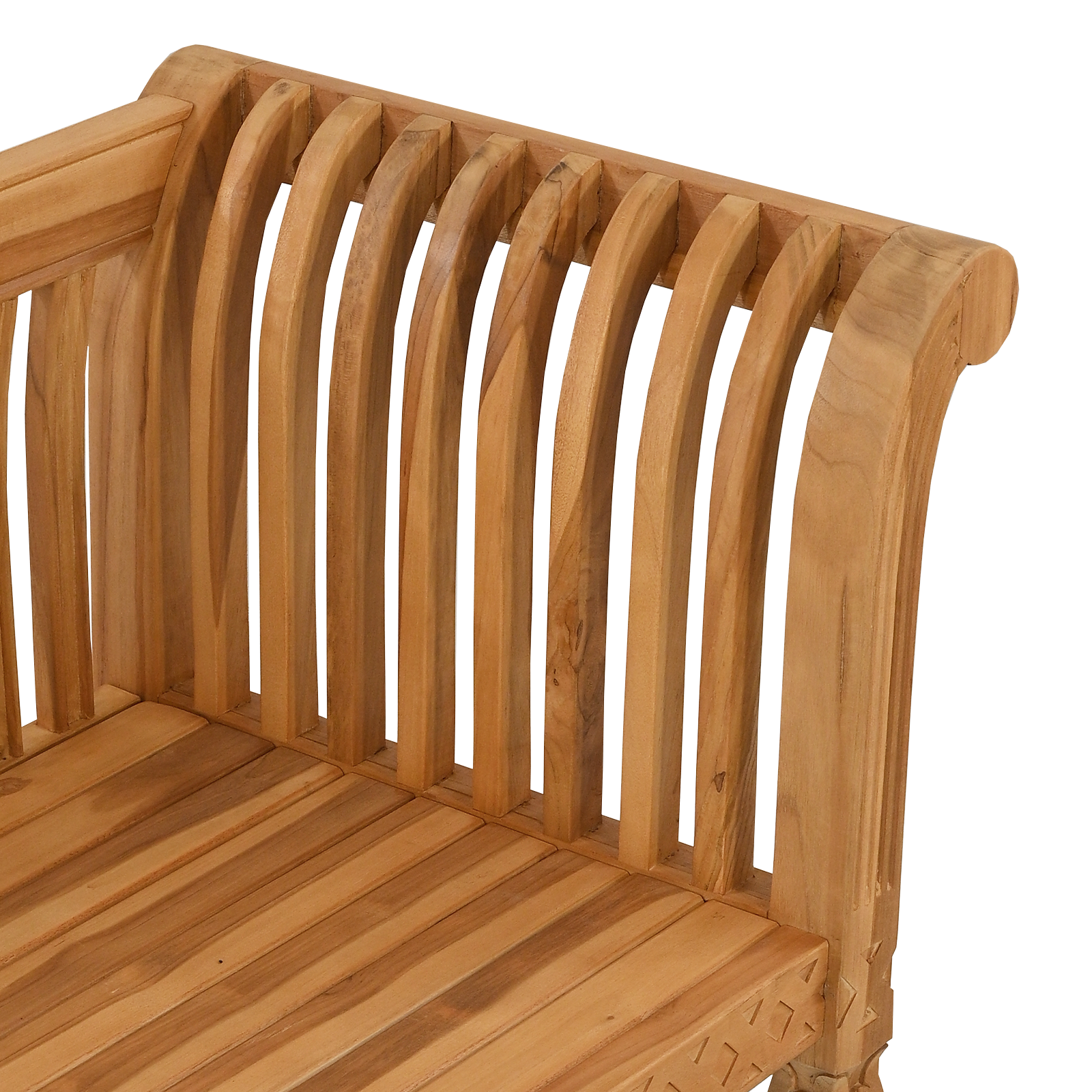 Hagebenk Brun 127,5 x 52 x 80 cm Heltre teak