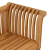 Hagebenk Brun 127,5 x 52 x 80 cm Heltre teak