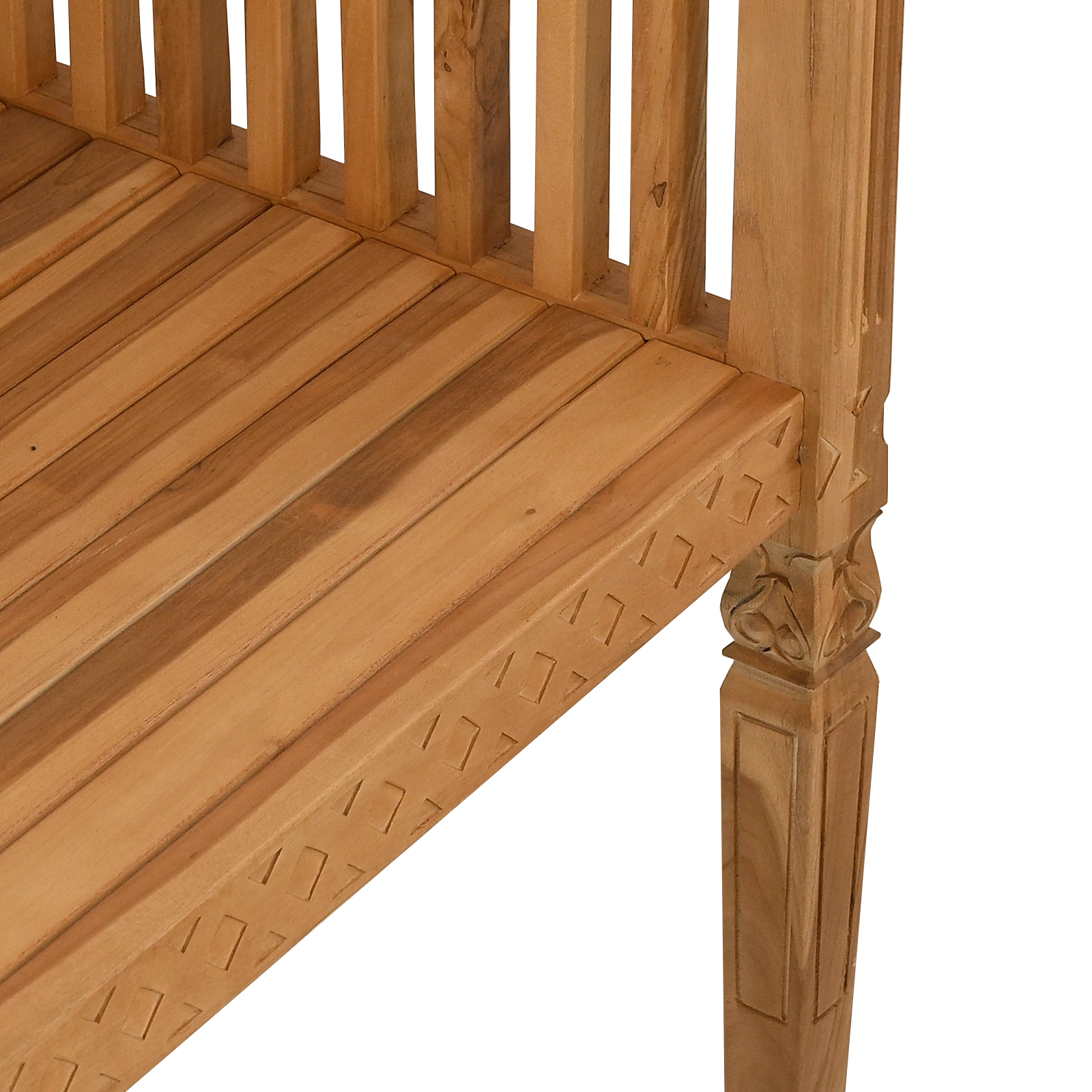 Hagebenk Brun 127,5 x 52 x 80 cm Heltre teak