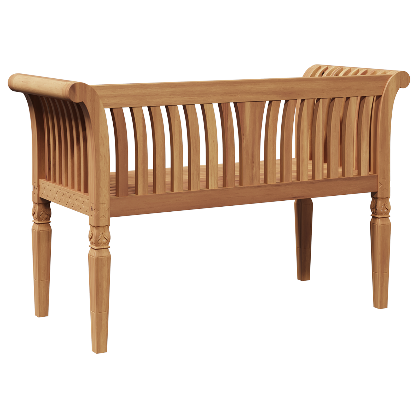 Hagebenk Brun 127,5 x 52 x 80 cm Heltre teak