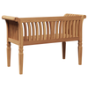 Hagebenk Brun 127,5 x 52 x 80 cm Heltre teak