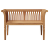 Hagebenk Brun 127,5 x 52 x 80 cm Heltre teak