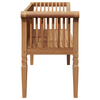 Hagebenk Brun 127,5 x 52 x 80 cm Heltre teak