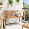 Hagebenk Brun 127,5 x 52 x 80 cm Heltre teak