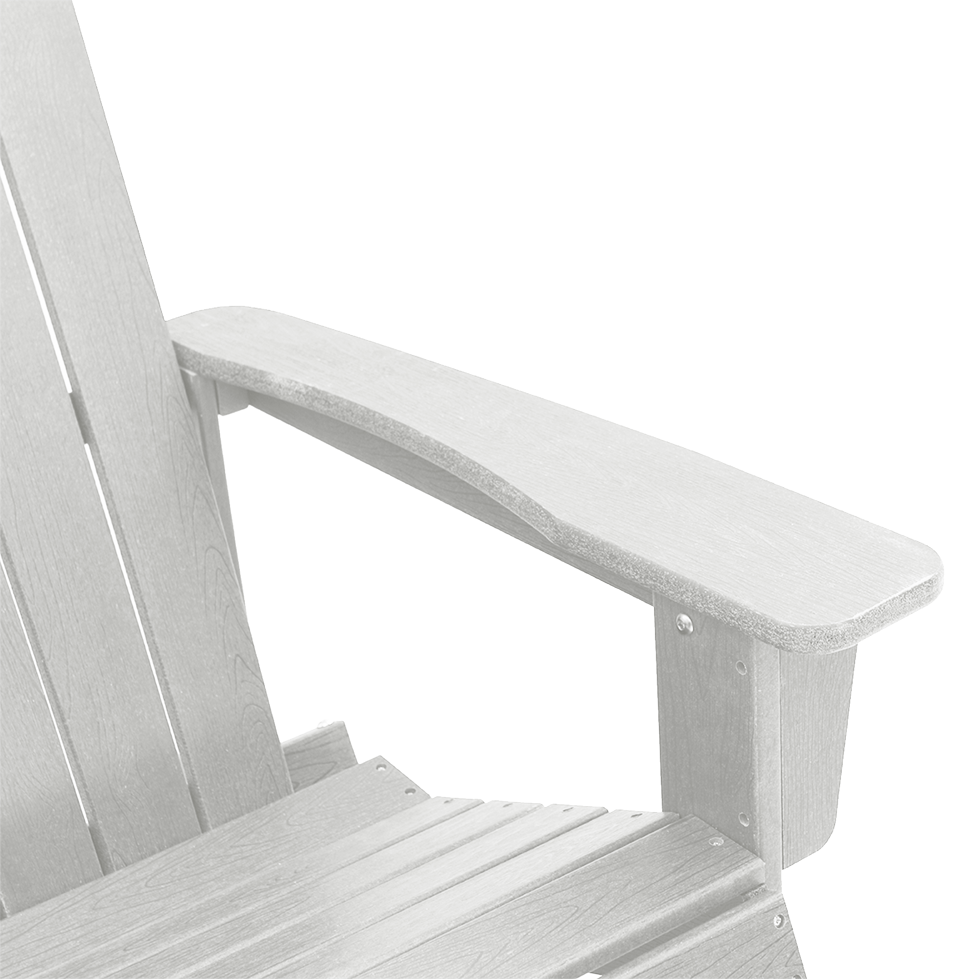 Adirondack gyngestol Hvit 73.5 x 92 x 90cm Plast