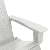 Adirondack gyngestol Hvit 73.5 x 92 x 90cm Plast