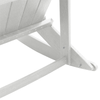 Adirondack gyngestol Hvit 73.5 x 92 x 90cm Plast