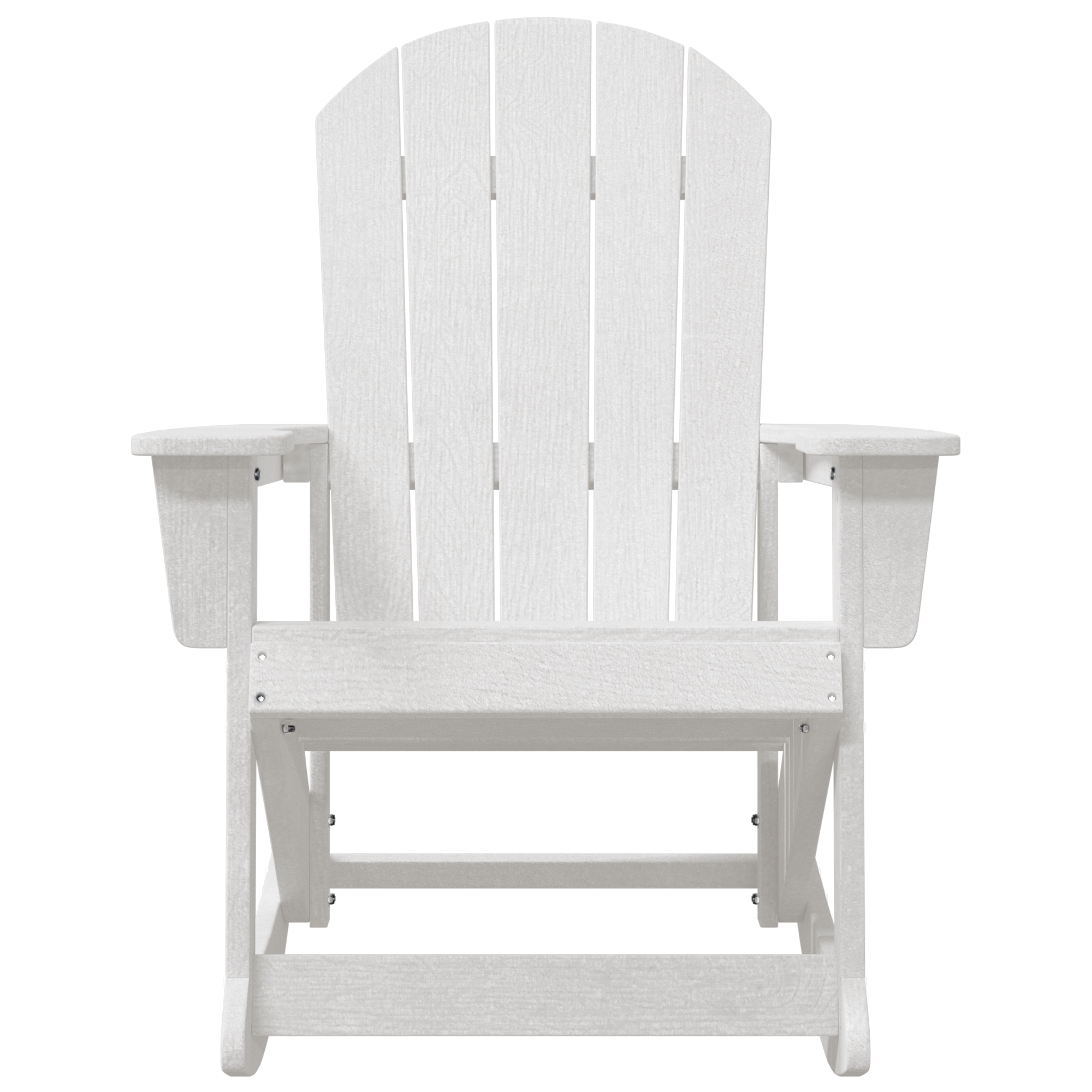 Adirondack gyngestol Hvit 73.5 x 92 x 90cm Plast