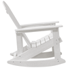 Adirondack gyngestol Hvit 73.5 x 92 x 90cm Plast