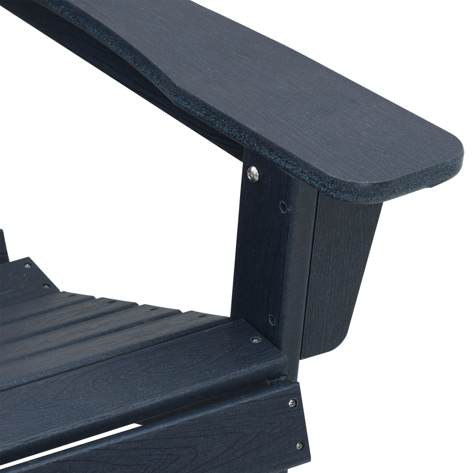 Adirondack-stol Havblå 74 x 82 x 92cm Plast