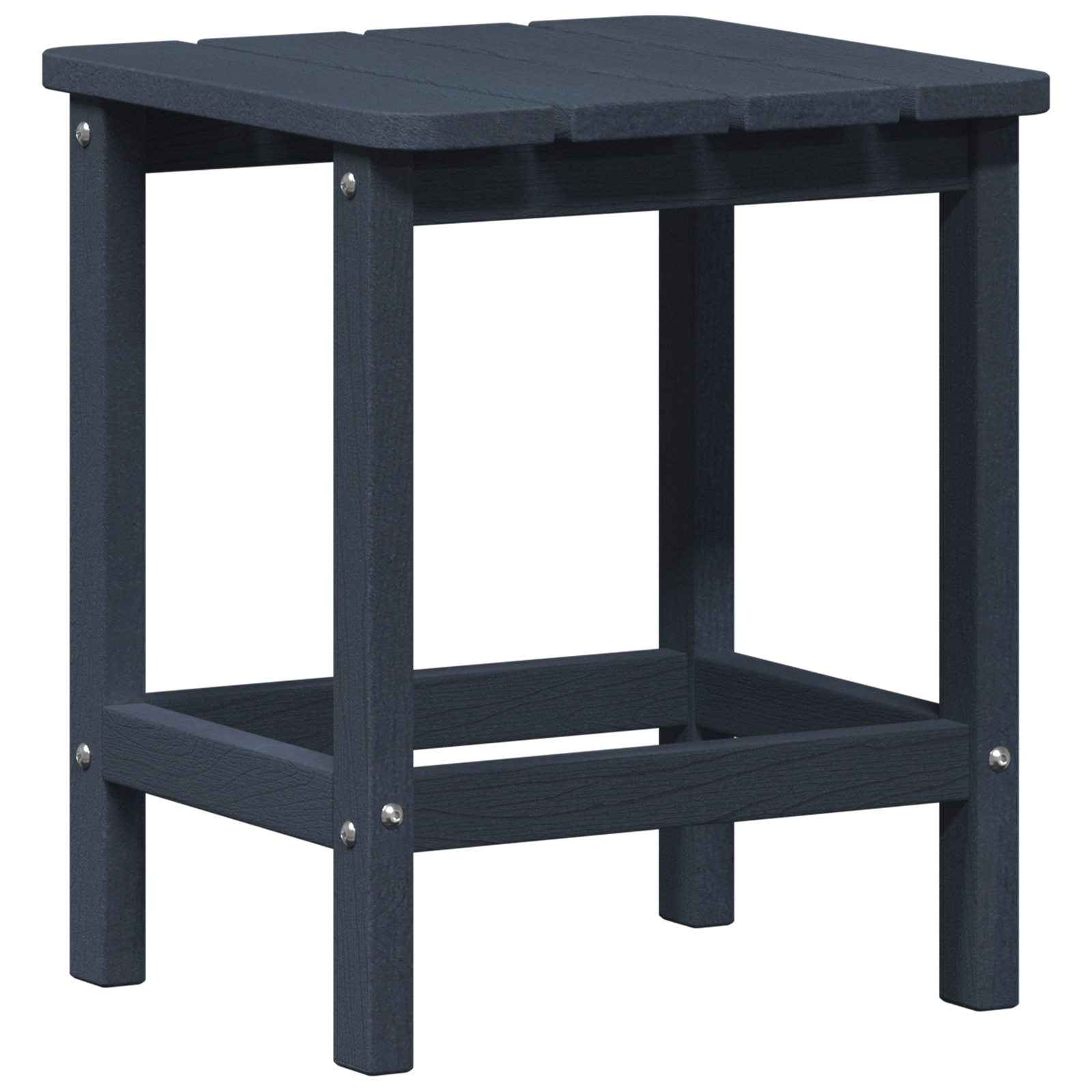 Adirondack Sidebord Marineblå 38 x 38 x 46 cm HDPE