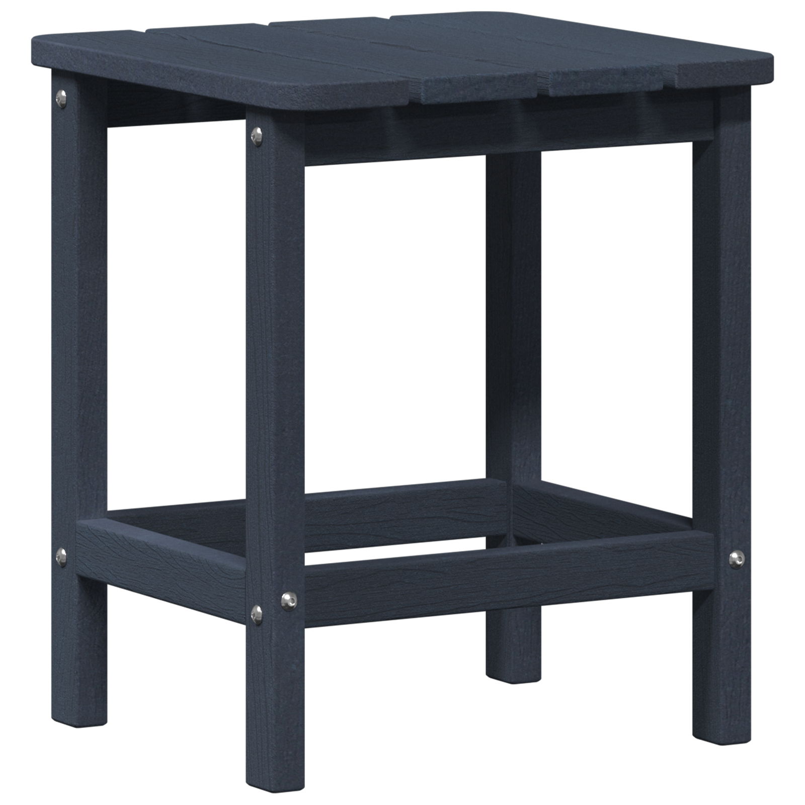 Adirondack Sidebord Marineblå 38 x 38 x 46 cm HDPE