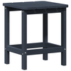 Adirondack Sidebord Marineblå 38 x 38 x 46 cm HDPE