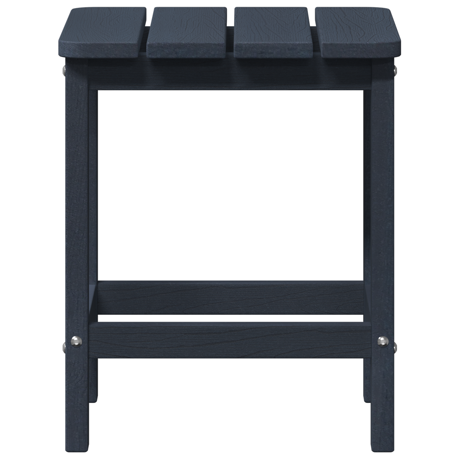Adirondack Sidebord Marineblå 38 x 38 x 46 cm HDPE