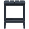 Adirondack Sidebord Marineblå 38 x 38 x 46 cm HDPE