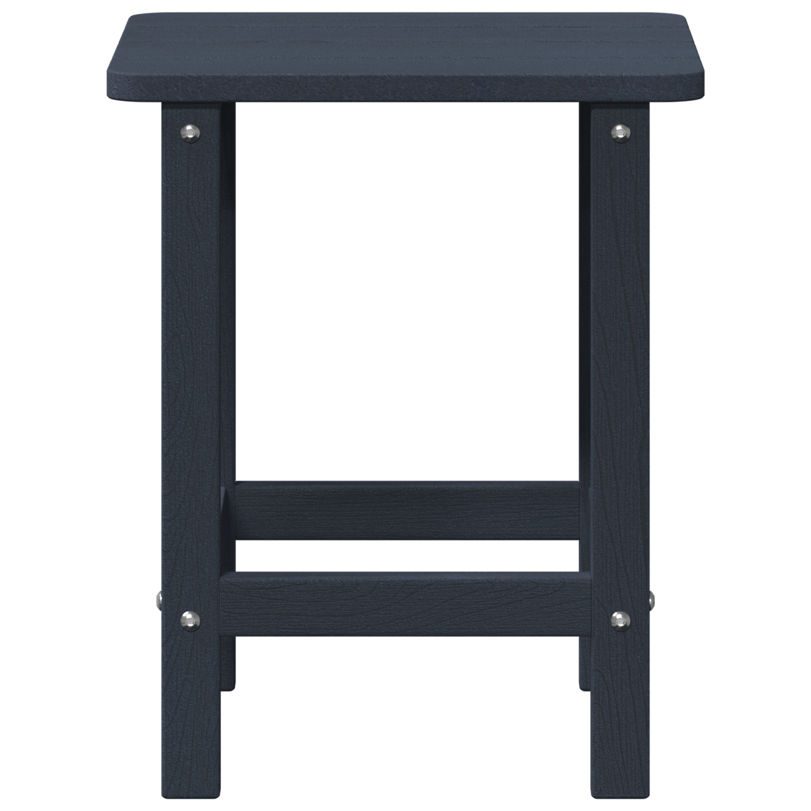 Adirondack Sidebord Marineblå 38 x 38 x 46 cm HDPE
