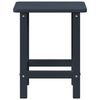 Adirondack Sidebord Marineblå 38 x 38 x 46 cm HDPE