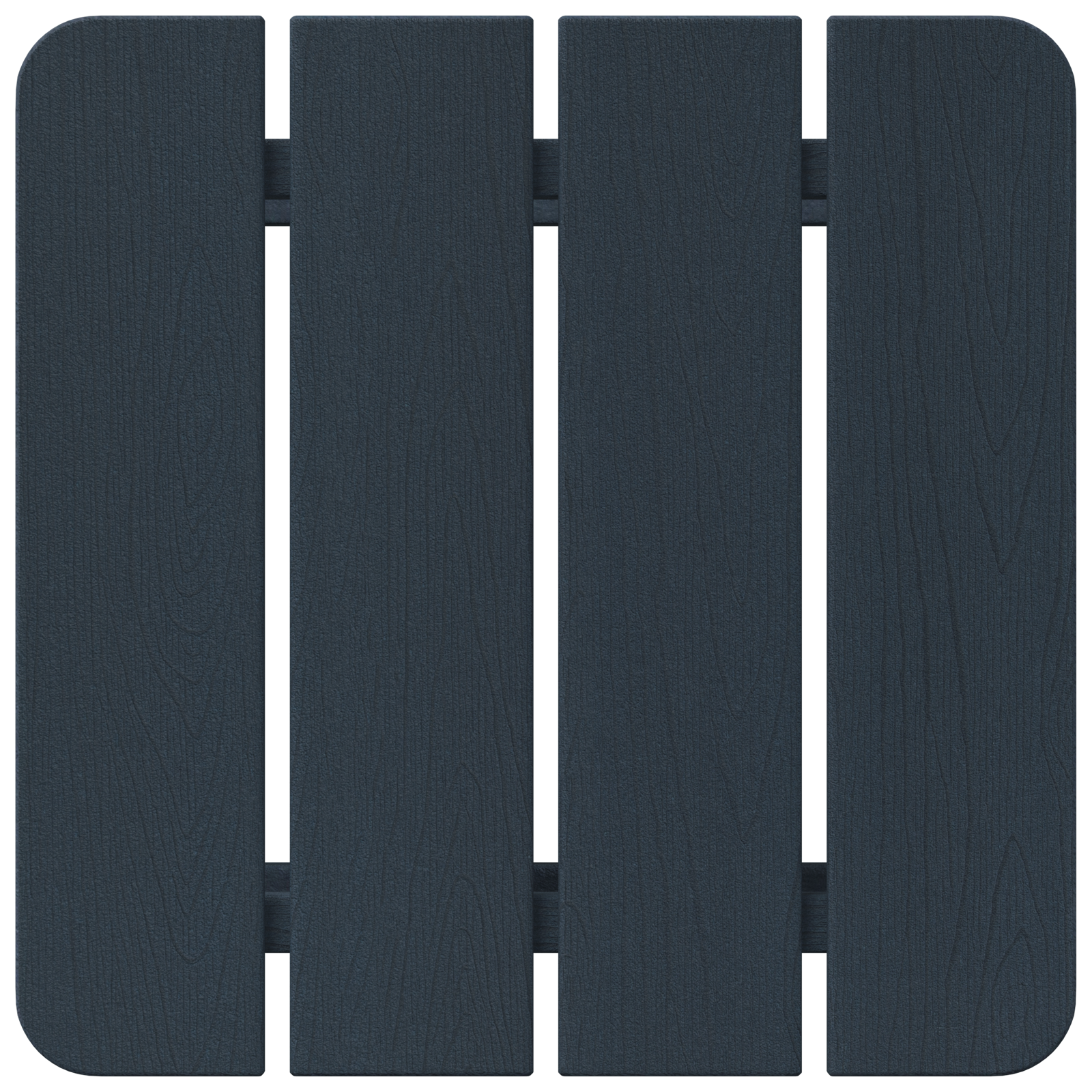 Adirondack Sidebord Marineblå 38 x 38 x 46 cm HDPE