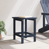 Adirondack Sidebord Marineblå 38 x 38 x 46 cm HDPE