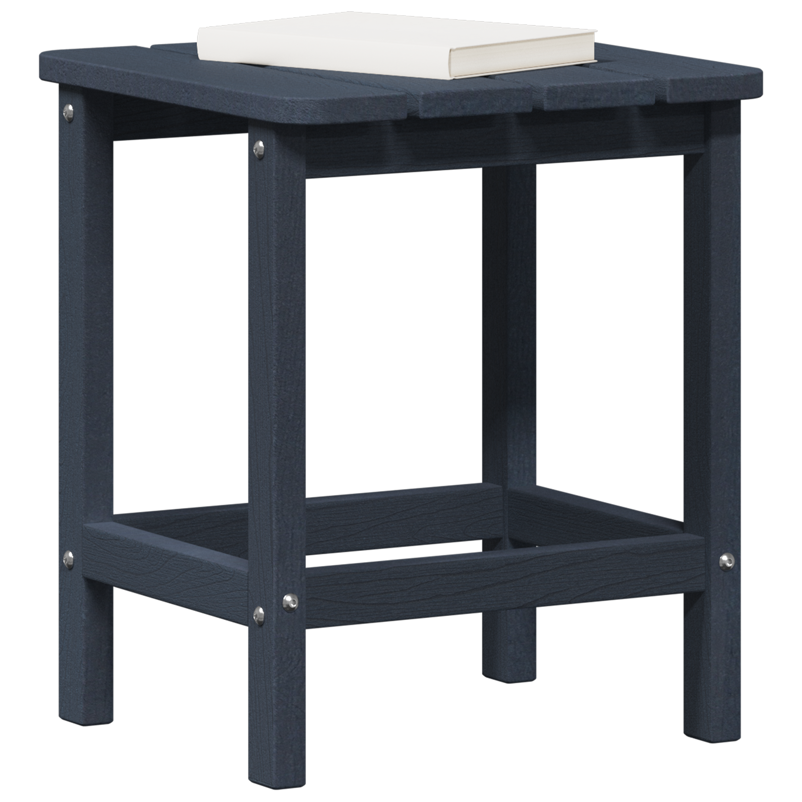 Adirondack Sidebord Marineblå 38 x 38 x 46 cm HDPE