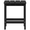 Adirondack Sidebord Svart 38 x 38 x 46 cm HDPE