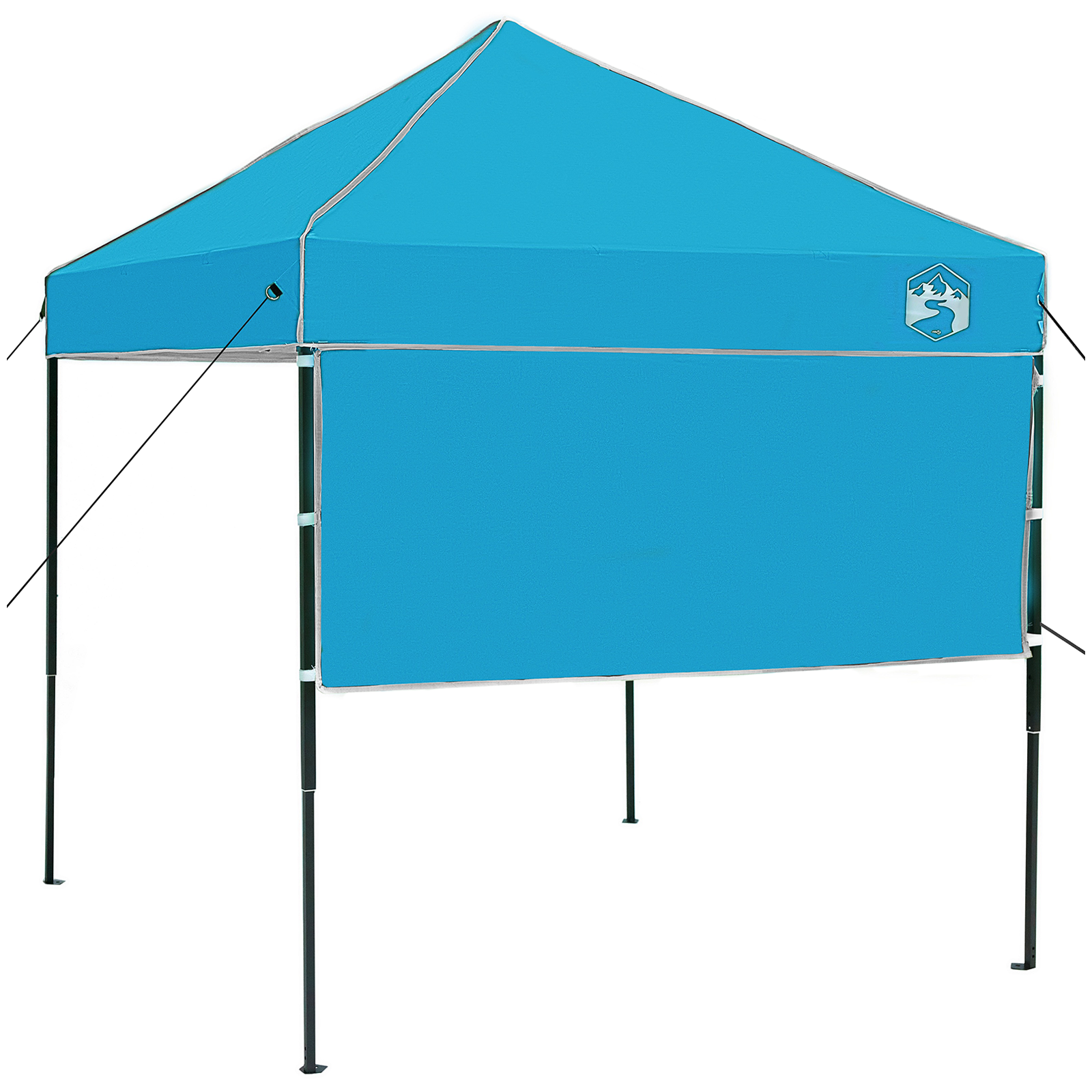 Pop-up markise telt Blå 200 x 200 cm stoff
