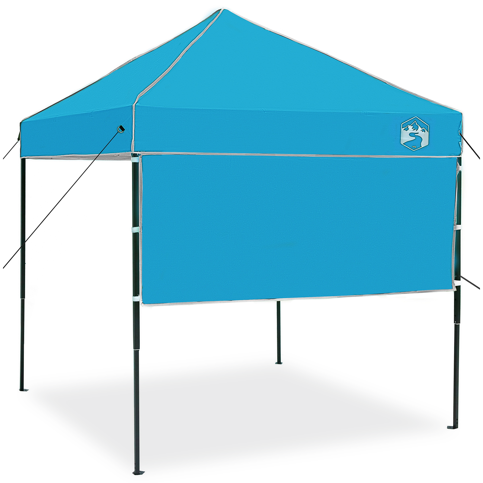 Pop-up markise telt Blå 200 x 200 cm stoff