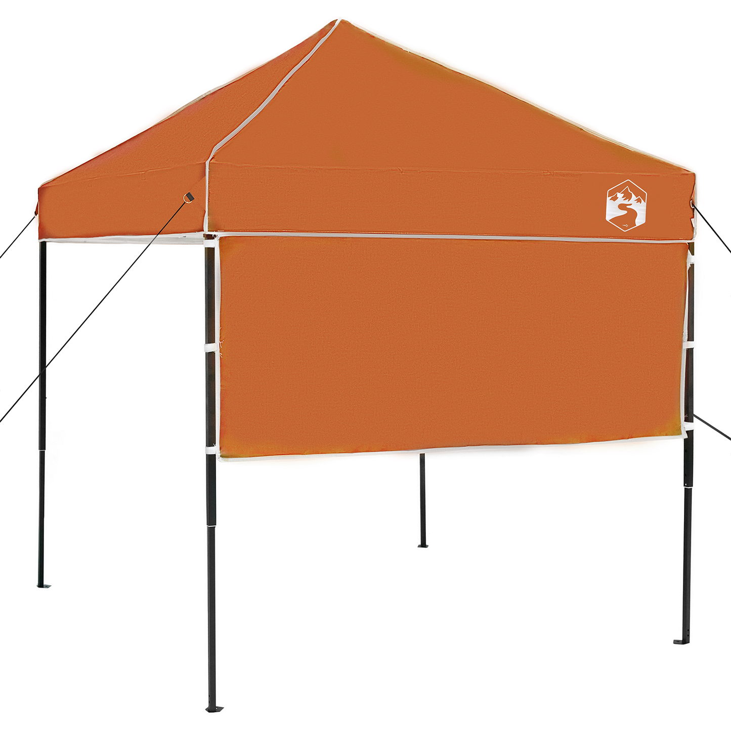 Canopy telt Oransje 194 x 194 x 251 cm stoff