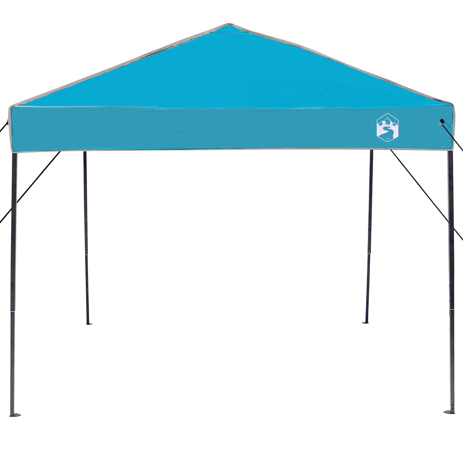 Pop-up markise telt Blå 250 x 250 cm stoff