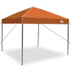 Pop-up markise telt Oransje 250 x 250 cm stoff