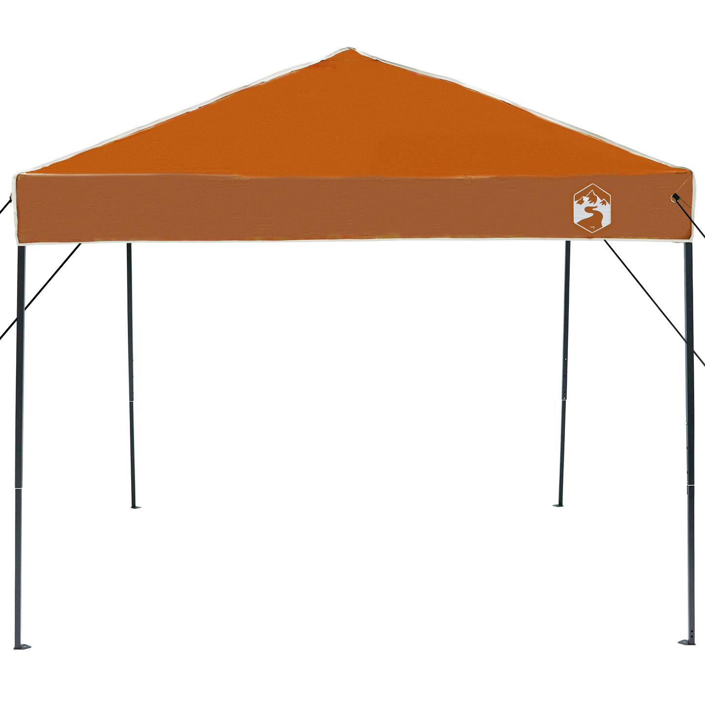 Canopy telt Oransje 243 x 243 x 251 cm stoff