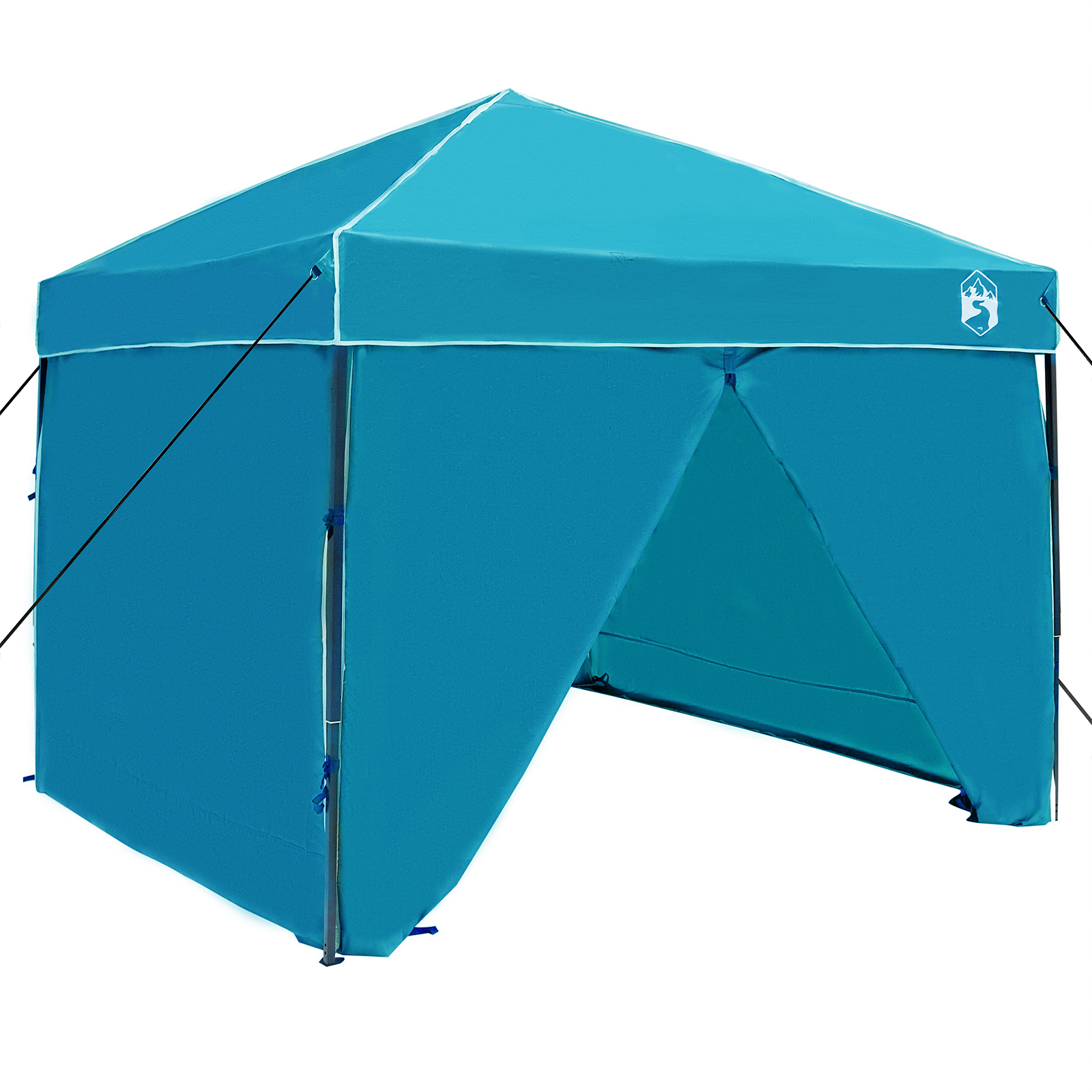 Pop-up markise telt Blå 250 x 250 cm stoff