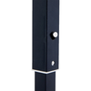 Pop-up markise telt Oransje 300 x 300 cm stoff