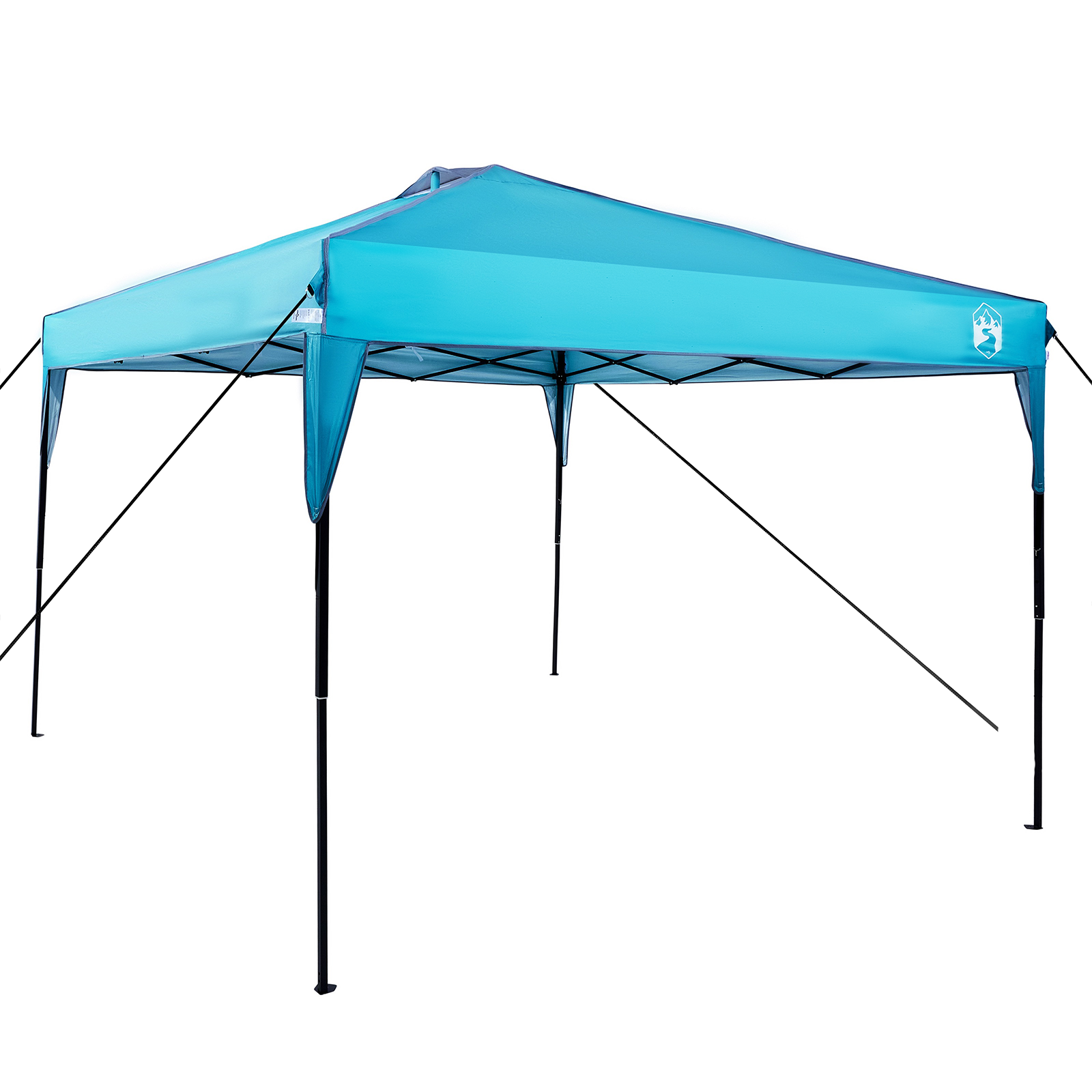 Pop-up markise telt Blå 300 x 300 cm stoff