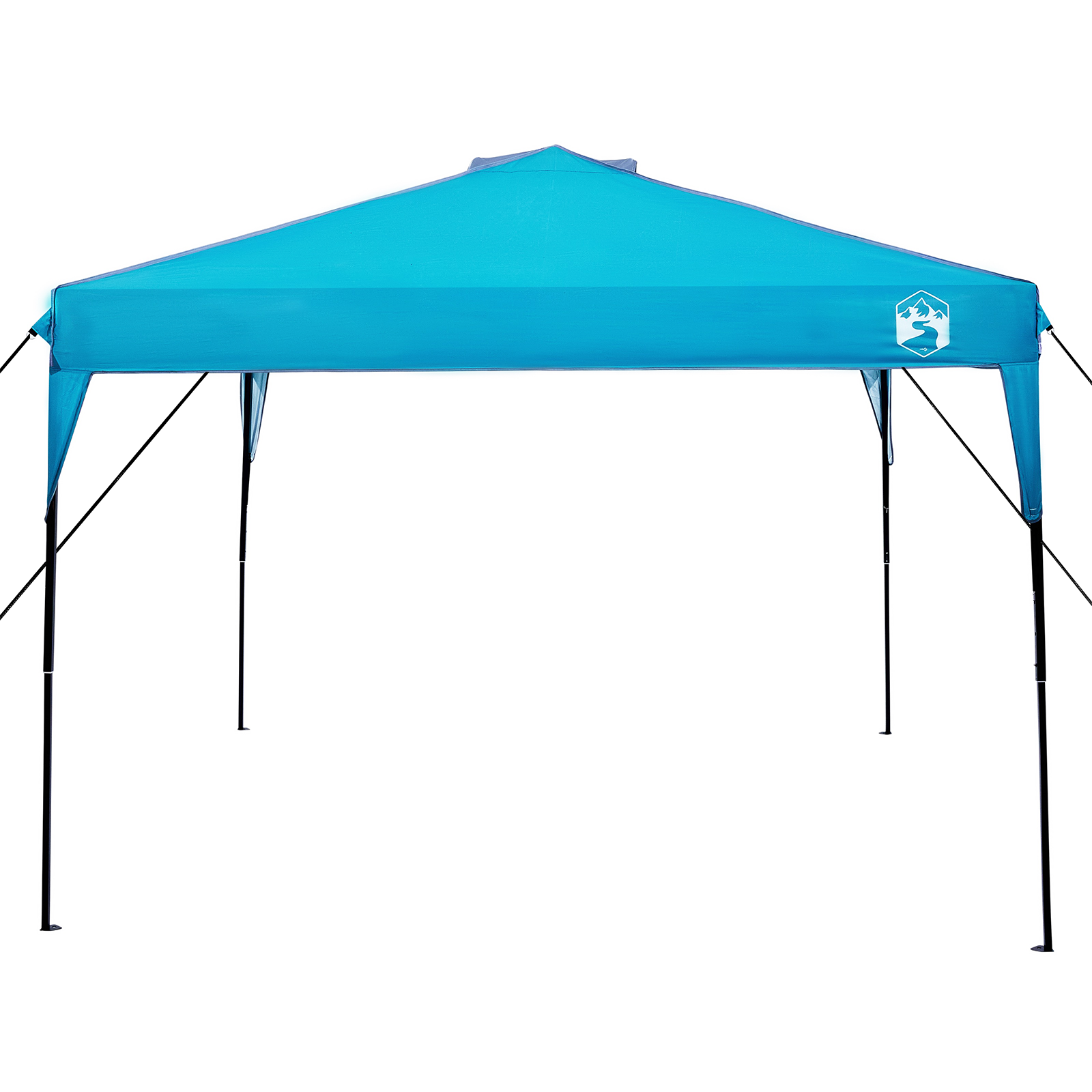 Pop-up markise telt Blå 300 x 300 cm stoff