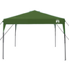 Pop-up markise telt grønn 300 x 300 cm stoff