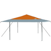 Pop-up markise telt Oransje 400 x 400 cm stoff